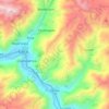 Lamay topographic map, elevation, terrain