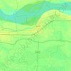Barh topographic map, elevation, terrain