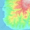 Roghudi topographic map, elevation, terrain