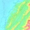Bhandari topographic map, elevation, terrain