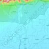 Barnagar topographic map, elevation, terrain