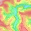 Wälde topographic map, elevation, terrain