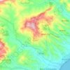 Careri topographic map, elevation, terrain