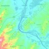 Pedraza topographic map, elevation, terrain