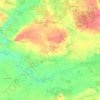 Менский район topographic map, elevation, terrain