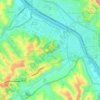 Butantã topographic map, elevation, terrain