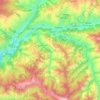 Tila topographic map, elevation, terrain