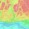 Grenville-sur-la-Rouge topographic map, elevation, terrain