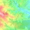 Saint-Vran topographic map, elevation, terrain