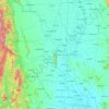 ナコーンサワン県 topographic map, elevation, terrain