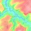 Courville topographic map, elevation, terrain