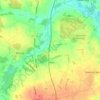 Hoe topographic map, elevation, terrain