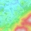 Sparneck topographic map, elevation, terrain