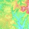 Turenne topographic map, elevation, terrain