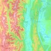 Kalaymyo topographic map, elevation, terrain