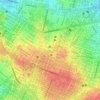 Bernardino Caballero topographic map, elevation, terrain