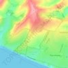 Telscombe topographic map, elevation, terrain