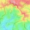 Dundas Valley topographic map, elevation, terrain