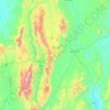 Loilem Township topographic map, elevation, terrain