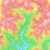 Ordino topographic map, elevation, terrain