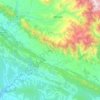 Majalta topographic map, elevation, terrain