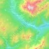 Vodo di Cadore topographic map, elevation, terrain