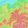 伊都郡 topographic map, elevation, terrain