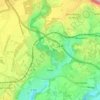 Rives topographic map, elevation, terrain