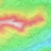 Arcizans-Dessus topographic map, elevation, terrain