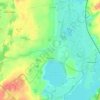 Potzlow topographic map, elevation, terrain