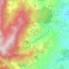 Villacarmelo topographic map, elevation, terrain