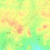 Osian Tehsil topographic map, elevation, terrain