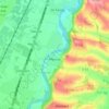 Mauzac topographic map, elevation, terrain