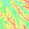 Auriac-sur-Vendinelle topographic map, elevation, terrain