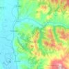 Collazzone topographic map, elevation, terrain