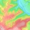Kastel-Staadt topographic map, elevation, terrain