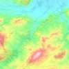 Nebeur topographic map, elevation, terrain