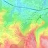 Bringin topographic map, elevation, terrain