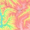 Раївська сільська громада topographic map, elevation, terrain