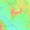 Ghatshila topographic map, elevation, terrain