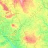 Sona topographic map, elevation, terrain