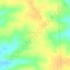 Padampura topographic map, elevation, terrain