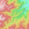 Marquetalia topographic map, elevation, terrain