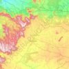 Lohardaga topographic map, elevation, terrain