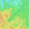 Tornow topographic map, elevation, terrain