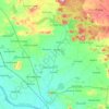 Hattikuni topographic map, elevation, terrain