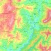 Celorico de Basto topographic map, elevation, terrain