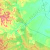 Isis River topographic map, elevation, terrain