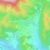Rodebach topographic map, elevation, terrain