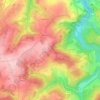 Lampaden topographic map, elevation, terrain